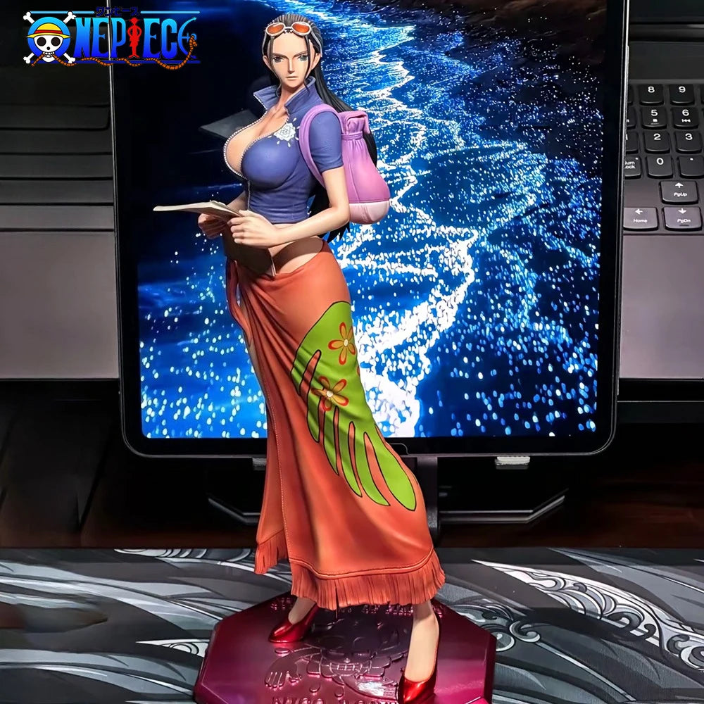 27 cm große Anime-Figur ONE PIECE Nico Robin Actionfigur PVC-Statue Tischdekoration Sammlermodell Spielzeug Geschenk