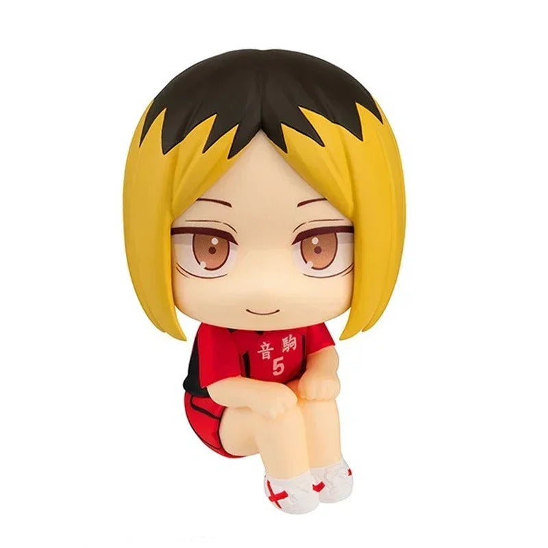 LookUp Haikyuu!! Atsumu Miya Anime Figure Osamu Miya Action Figure Kenma Kozume Figurine Q Version Statue Model Doll Toys Gifts