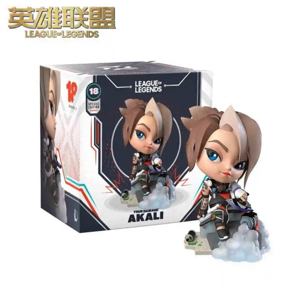 Original Apex League Of Legends Akali Komplette Figur Auf Lager Anime Action Sammlung Modell Spielzeug Zu Freunde Geschenke Sammeln