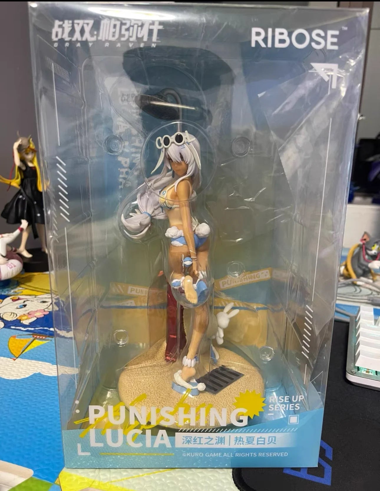 [In Stock] Official Genuine Ribose Figure, Pamishi, Lucia, Deep Red Abyss, Swimsuit, Fashionable Toy Figure