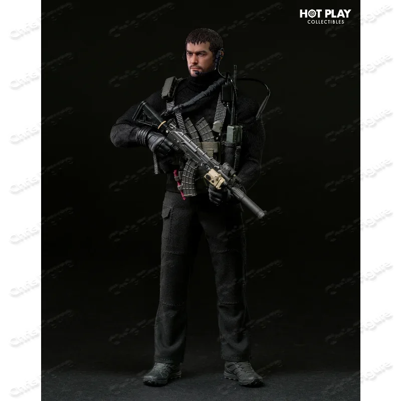 In Stock HOTPLAY HP001 Resident Evil 8 Captain Chris 1/12 Cloth Mobile Soldier Doll Model Toy Gift