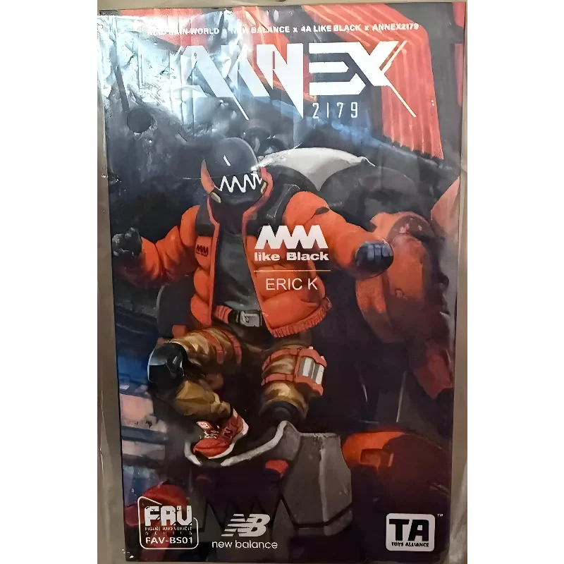 In Stock Acid Rain x AAAA like Black x ANNEX 2179 FAV-BS01 Eric K Movable Soldier Model Action Figure Toy Collection Gift