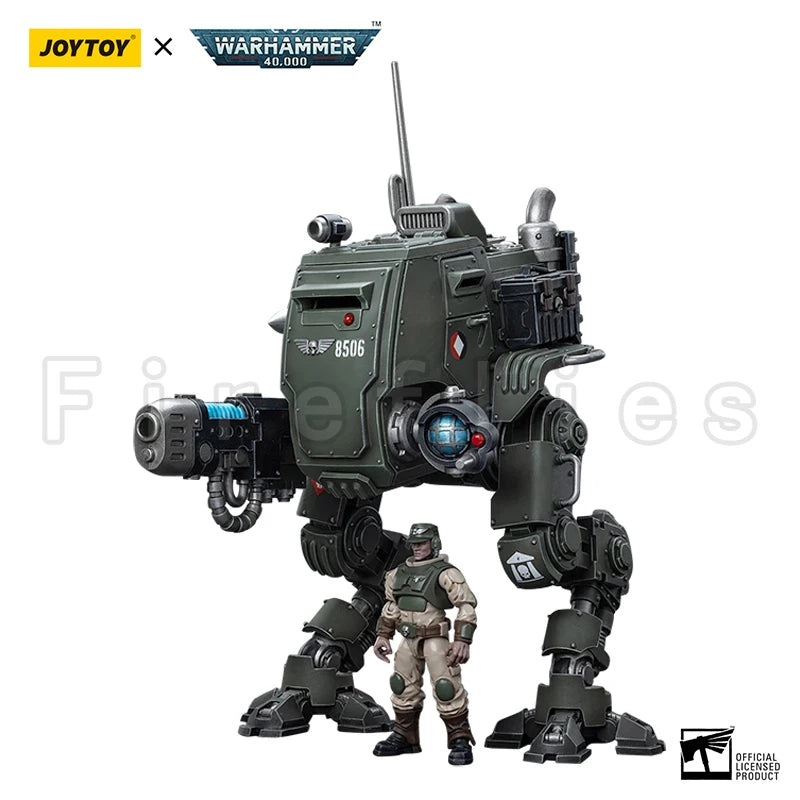 1/18 JOYTOY Action Figure 40K Astra Militarum Cadian Armoured Sentinel Anime Model Toy