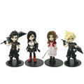 11-12cm Anime Cloud Strife Tifa Lockhart Aerith Gainsborough Zack·Fair Figure Model PVC Toy Desktop Collection Accessories Gift