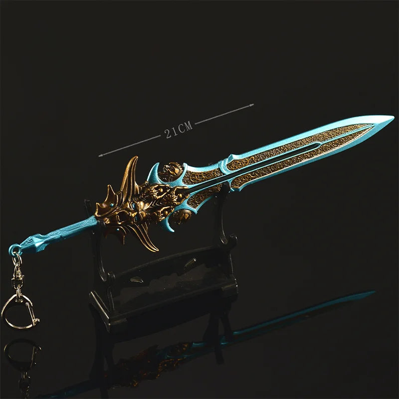 22cm Blade of Olympus Battle Version God of War Figure Ornaments Decorations Knife Toy Sword Gifts Collections