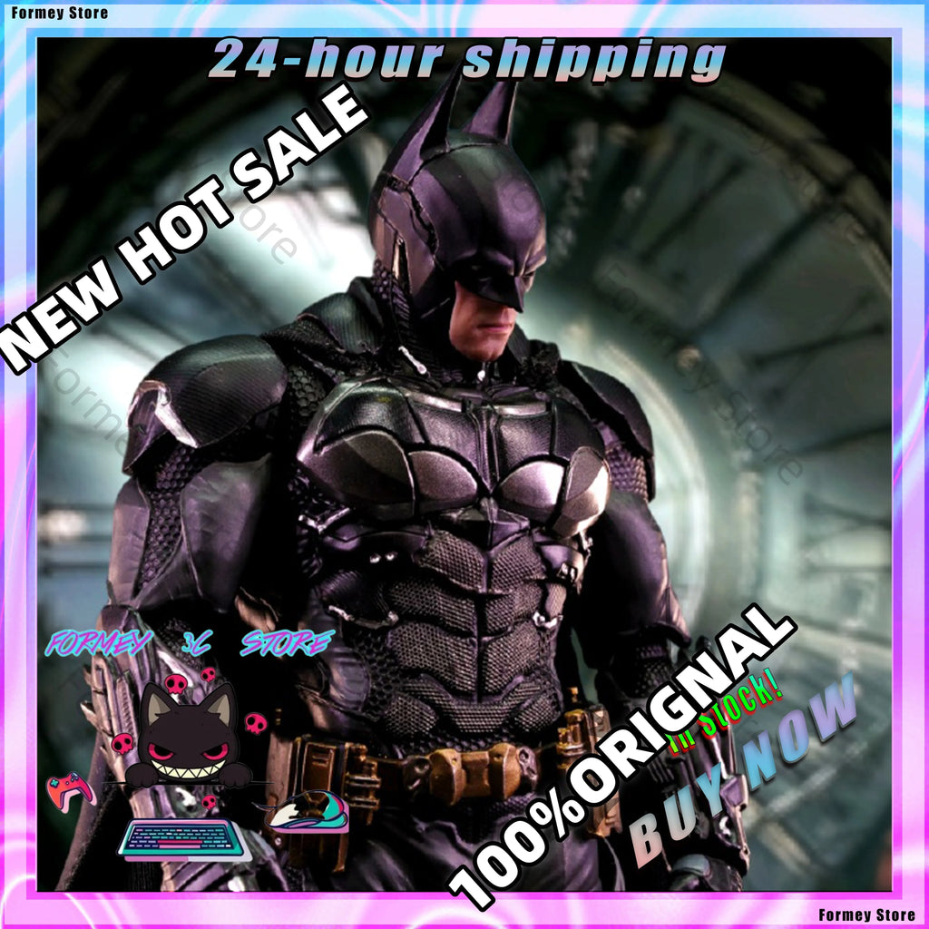 In Stock LIANGPINZHIZAO Batman: Arkham Knight Movable Model Toys Collect 1/12 Batman Action Figure Collectible Decor Gifts