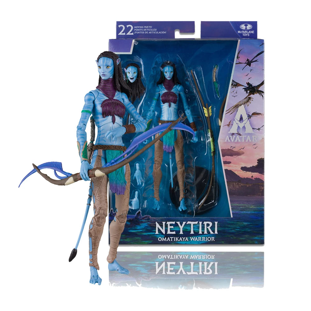 McFarlane Toys Avatar Jack/Colonel Quatch/Grey Leader/Natili/Grey Colonel Quatch/Ikran 7inch Action Figures Model Doll