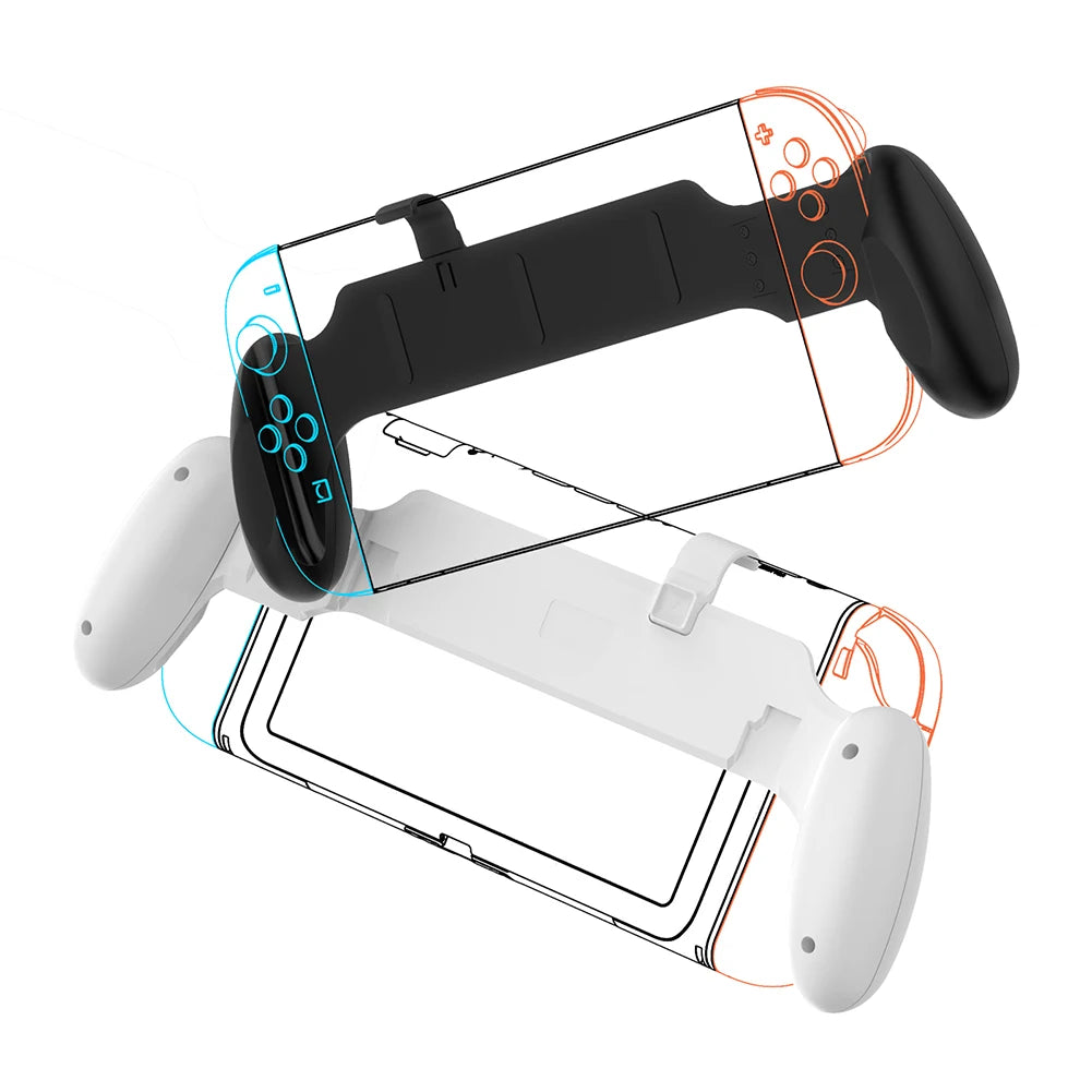 For Switch 2 Case Handle Bracket Anti-Slip Game Console Stand Ergonomic Grip Holder Controller Holder for Switch OLED for Switch