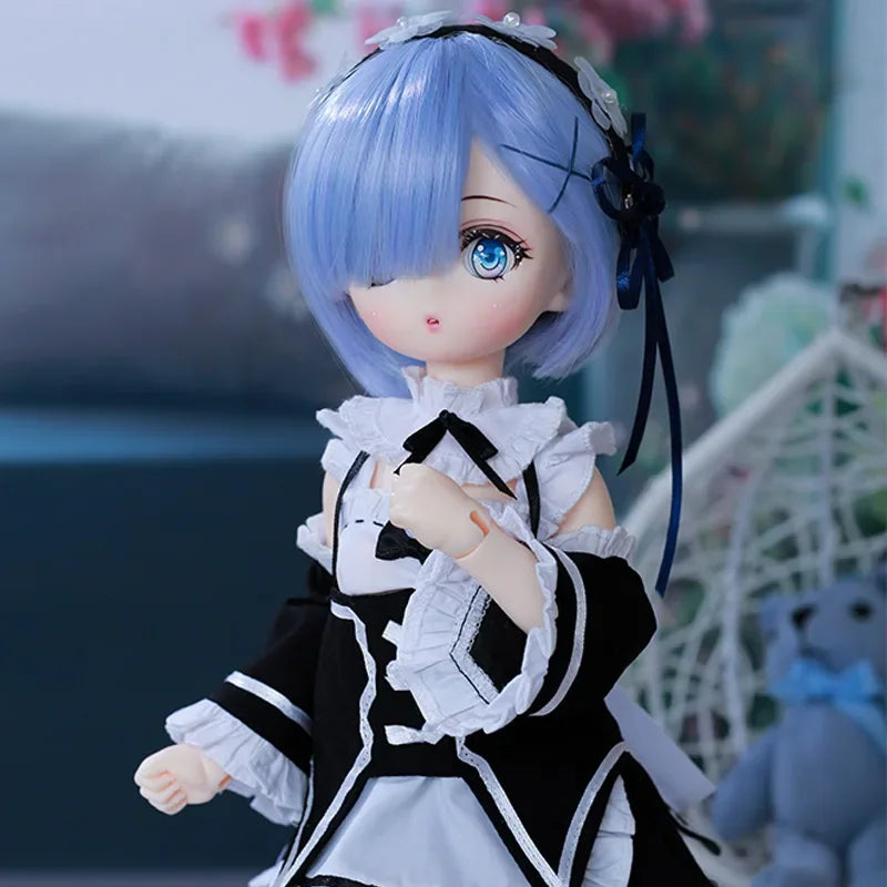 OUENEIFS Xiongmei Doll BJD 1/4 Anime Comic Maidservant High Mobility Re Zero Ball Jointed Doll Oueneifs