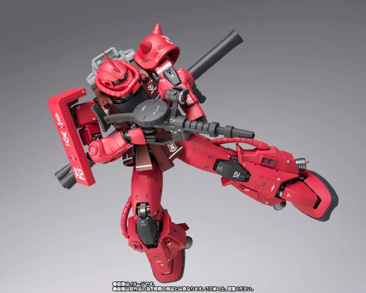 In Stock Genuine BANDAI GUNDAM FIX FIGURATION METAL COMPOSITE MS-06R-1A High Mobility Type Zaku 2 Figure Anime Action Model Toy