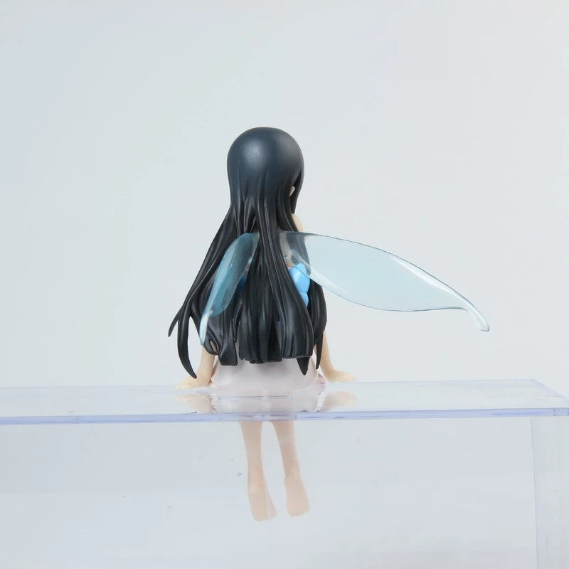 12cm Sword Art Online Yui Elf Sitting Position Anime Figure Model Statue Boys Collection Desktop Decoration Ornament Toys Gifts