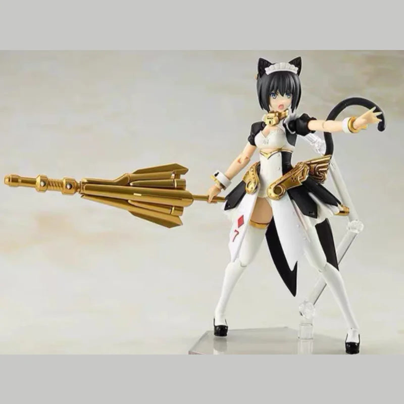 In Stock Suit Girl Action Figure Plamax Guilty Princess Maidroid Miao Movable Model Anime Action Figure Toys For Children