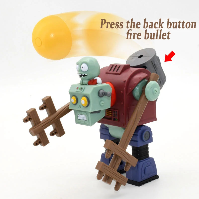 Plants vs. Zombies Toy Gifts Action Figure Roadblock Deep Sea Pirate Giant Zombie Model Dolls Game Shooting Toy Children's Gifts