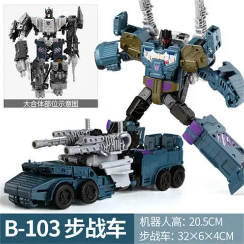 Transformation Defensor IDW Combiner 6in1 Sets War Team Collection TF Model Action Figure Robot Toys 5IN1 Car 901 NO BOX