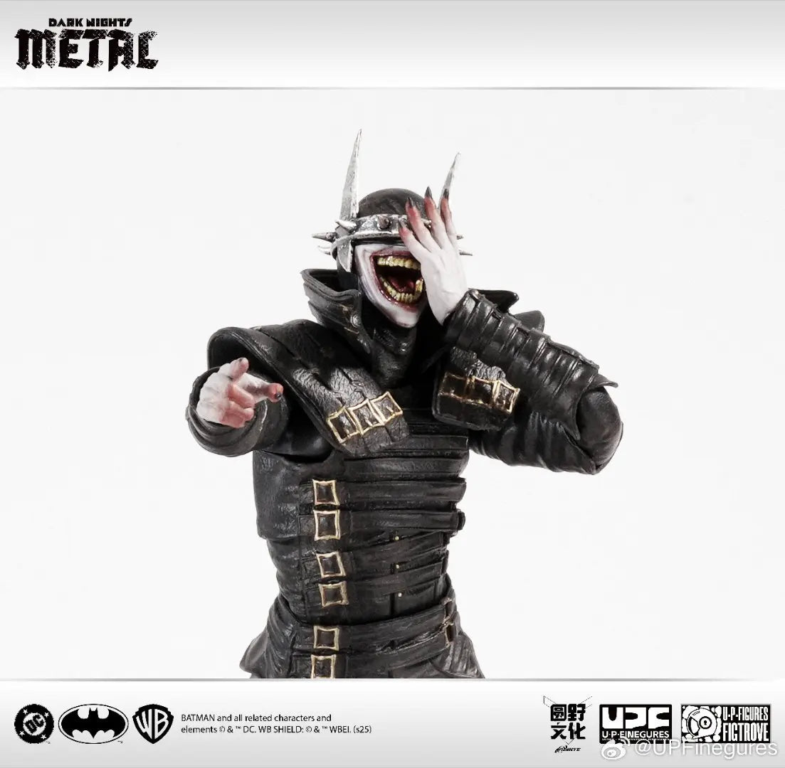 In Stock 24 Hours Delivery Brand New LPZZ U-P-Fineguures The Batman Who Laughs in The Dark: Metal DC Figure 1/12 Toy Gift