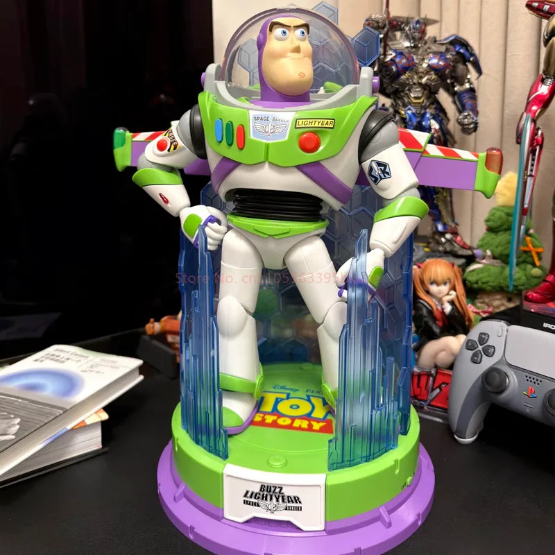 In Stock Disney Toy Story Buzz Lightyear Action Figure 17 Joints Movable Collectible Assembled Model Toys Ornament Birthday Gift