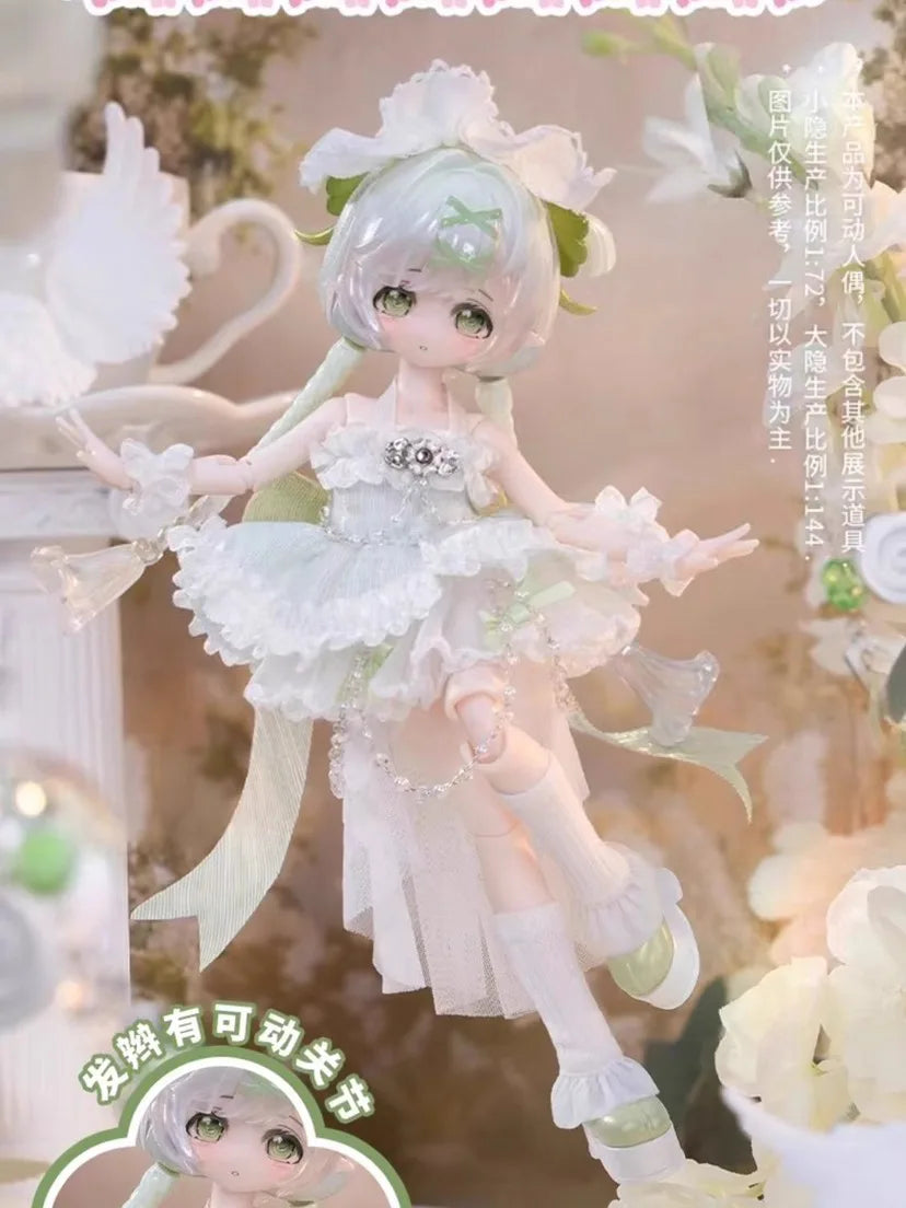 Come4free Minty V3 Fortune Slip Spirit Mystery Boxes 1/8 Movable Doll Costume Bjd  Doll Action Figure Toy Favorite Gifts