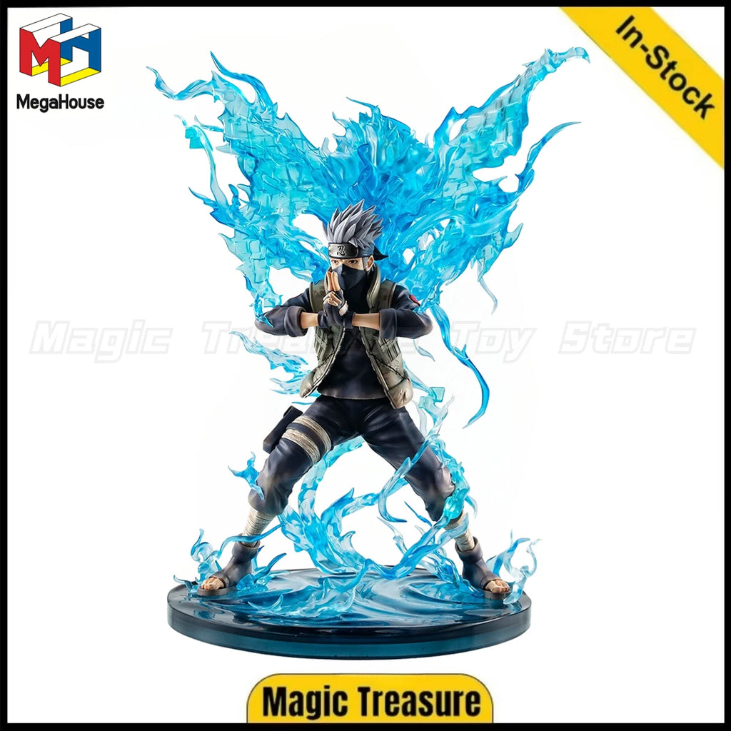 【In stock】Original MegaHouse Precious G.E.M. NARUTO Hatake Kakashi 1/8 Scale Figure Toy Ornament Gift
