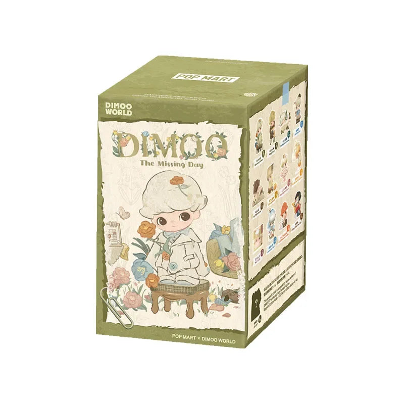 POPMART DIMOO The Missing Day Series Blind Box Toys Kawaii Anime Action Figure Surprise Mystery Box Dolls Gift