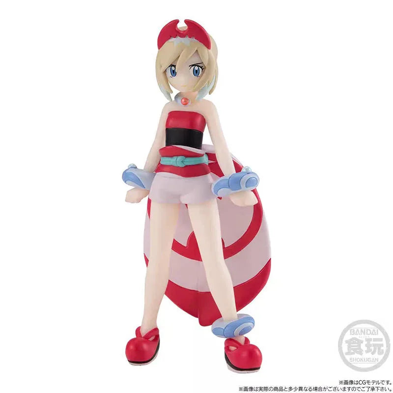 Bandai Figure Pokemon Anime Figures Candy Toys Scale World Kai Glacia Action Figure Collection Model Toys For Boys Gift