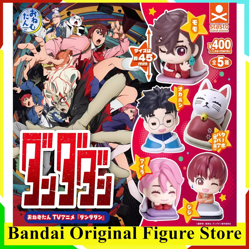 Original Stasto Gachapon DAN DA DAN Ayase Momo Okarun Action Figure Toys PVC Model Collection Kwaii Q Ver. Anime Doll