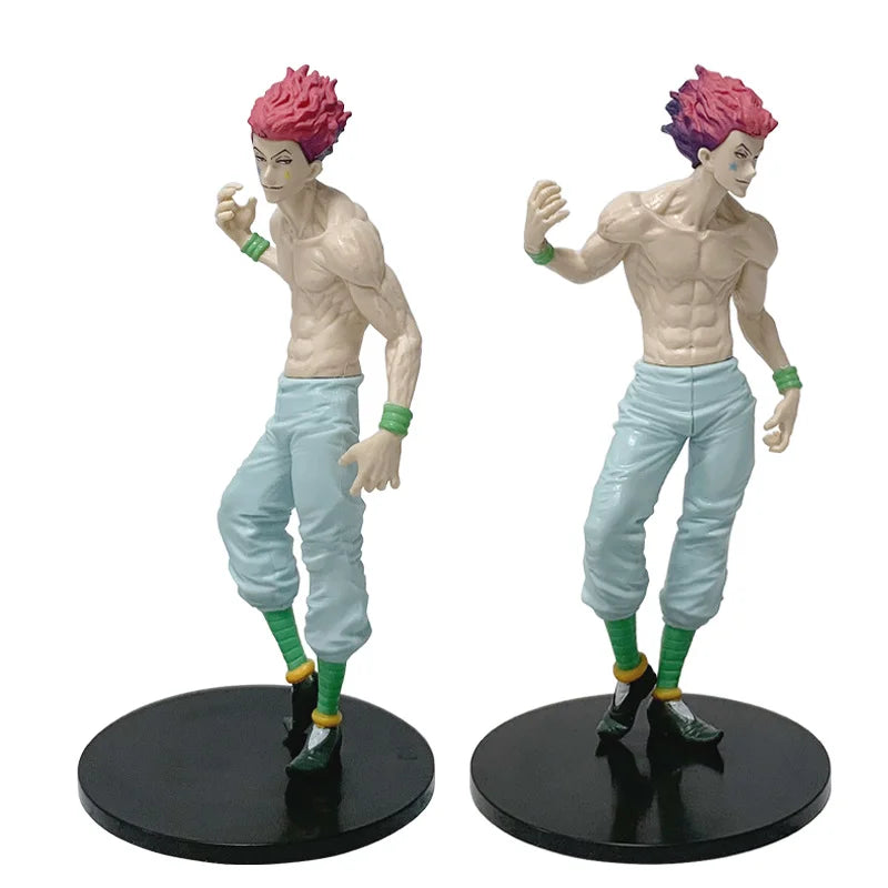 In Stock Hot Sale Hisoka Standing Sitting Pose Anime Figure Model Gon Surprise Toy for Kids Desktop Ornament Birthday Gift