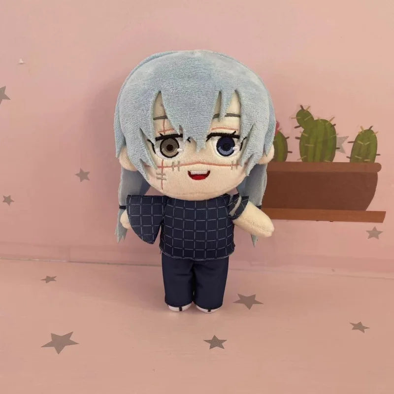 20cm JJK Plush Mahito Plush Nanami Kento Inumaki Toge Fushiguro Toji Anime Figure Stuffed Kawaii Doll Birthday Gift