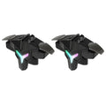 1/2pcs RGB A1 Mobile Gaming Trigger Professional 4 Finger Game Controller Gaming Aim Shooting Triggers Joystick for Mobile Phone