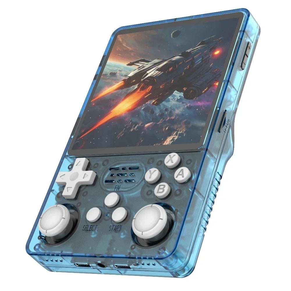 R36 Plus Retro Handheld Game Console Linux 64-bit System 4" IPS Screen RK3326
