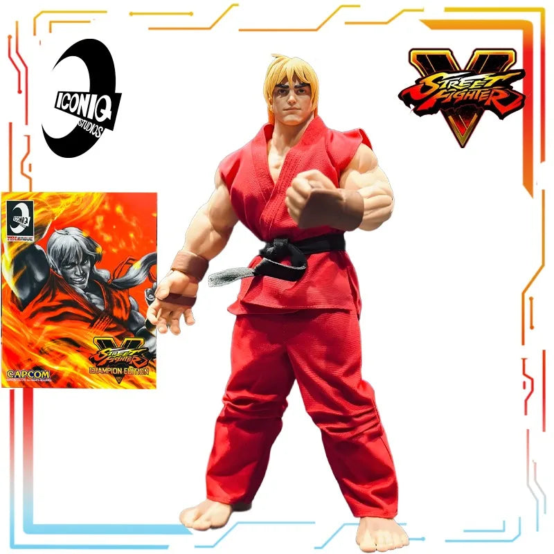 ICONIQ STUDIO Original 1/6 Finished Movable Exquisite Doll Series Street Fighter V Anime Long Toys Model Festival Gift for Boys