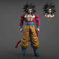 Dragon Ball Z SSJ4 Goku Фигурка Замяна на глава Super Saiyan 4 Goku Екшън Фигурки Колекционерски режим Играчки Подаръци