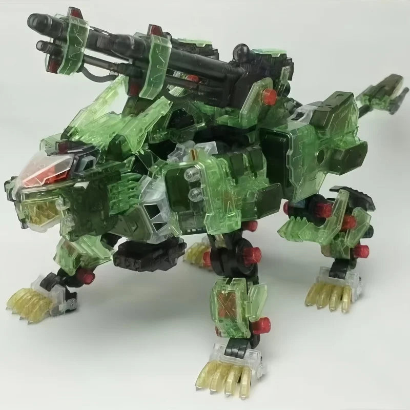 In Stock Anime Zoids Bt Model Js003 Long Toothed Lion 1:72 Mechanical Beast Action Figure Collect Toy Model Holiday Gifts