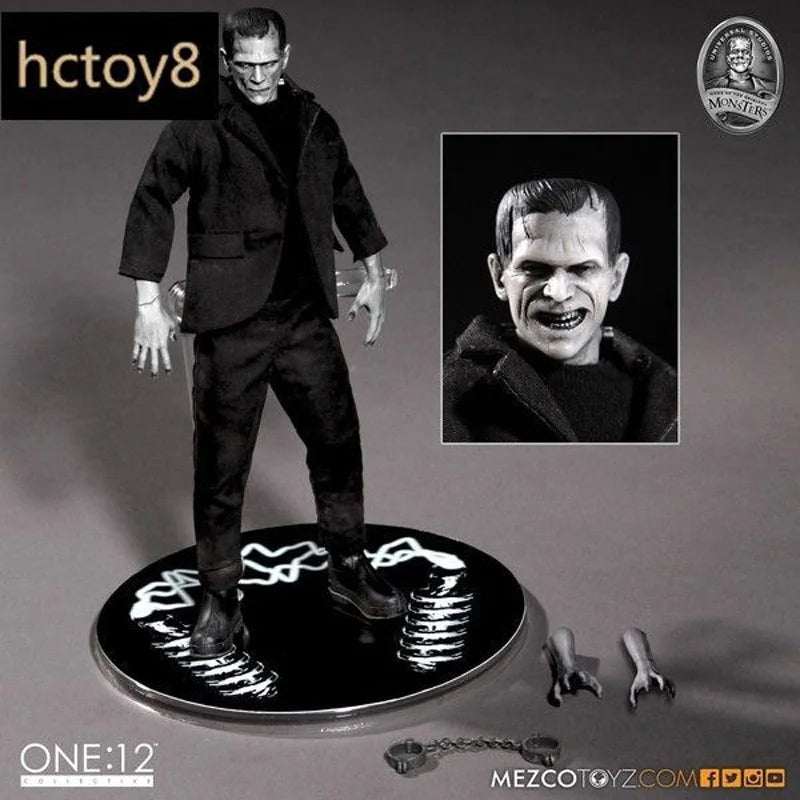 Mezco One 12 X-Mem Wolverine Batman Figures Green Arrow Punisher Frankenstein The Joker Action Figure Super Heroes Series Toys