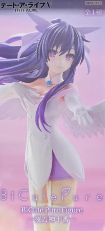 FuRyu Date A Live V BiCute Pure Figure Set Mukuro Hoshimiya & Tohka Yatogami Angel Ver. Collectible Toys Desktop Decor Ornaments