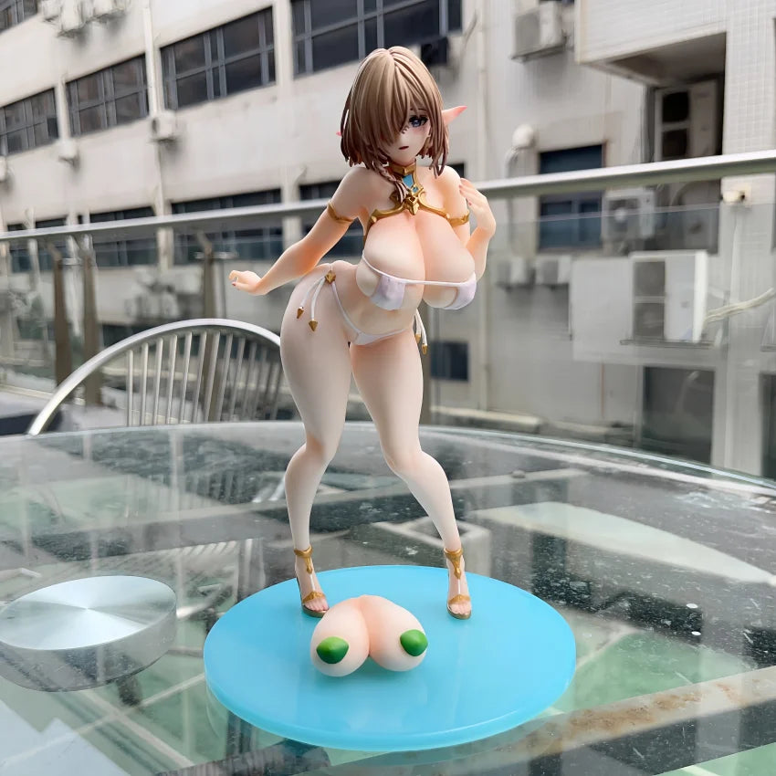 VERTEX Elf Village Cecil Kukulu Bathing Suits Girl Anime Figure PVC Action Figure Model Collection Statue Toys Doll Gifts