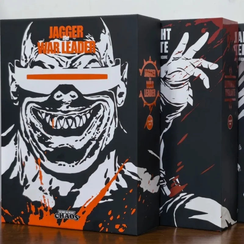 Chaos 1/12 Scale Jagger The War Leader Mutant Leader Collectible Action Figure With 3 Changeable Portraits Interchangeable Hands