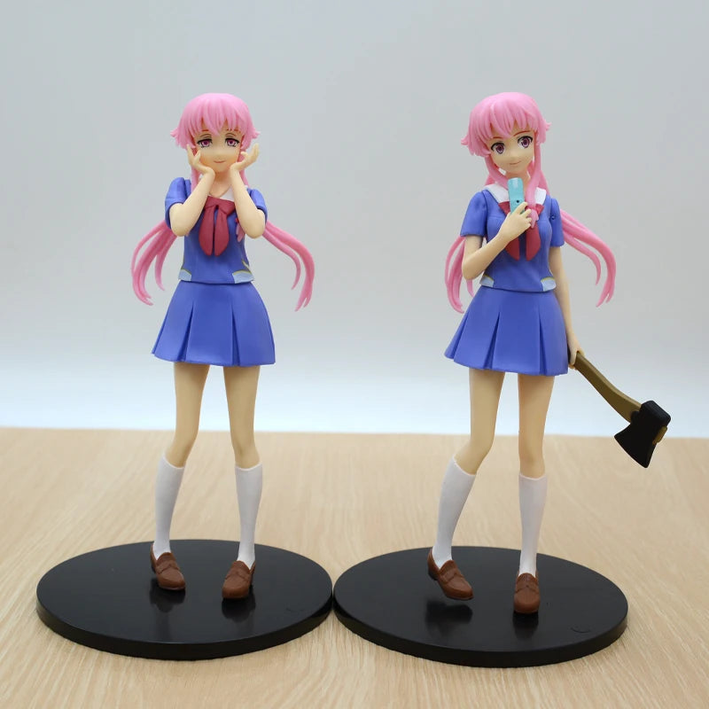 #2316 Mirai Nikki Yuno Gasai Anime Figure Pop Up Parade Future Diary Gasai Yuno Action Figure Collectible Model Doll Toys Gifts