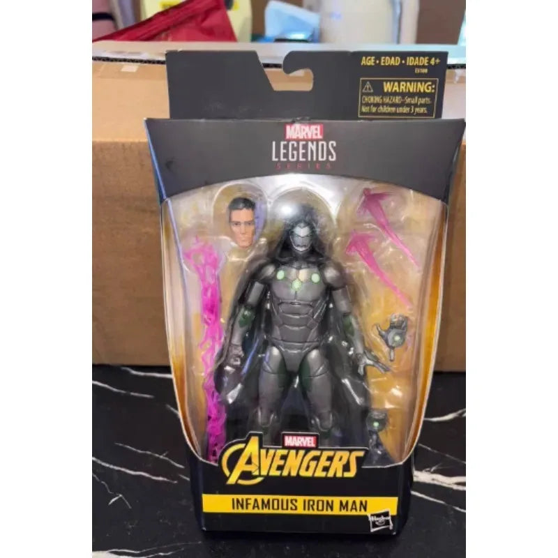 【In-stock】Hasbro Marvel Legends Infamous Iron Man 6-Inch Anime Figure Toy Collectible Figure