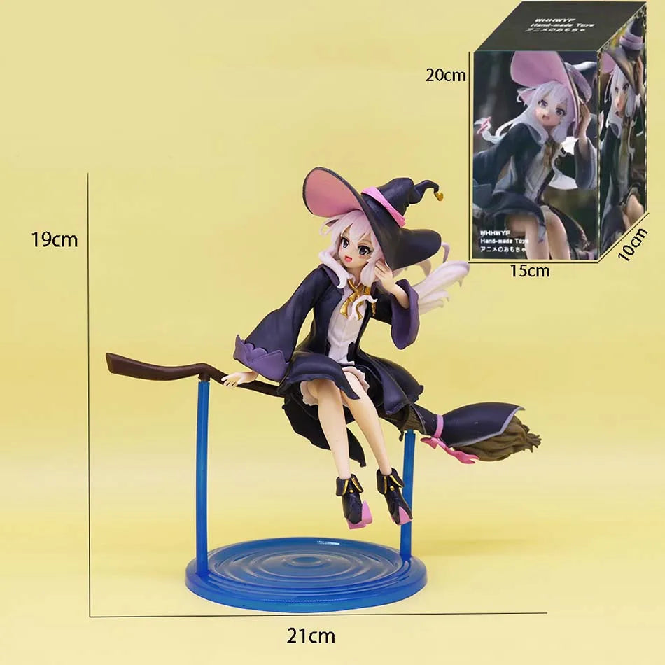 Anime-Figur der Hexe Elaina – Die Reise der Elaina – Actionfigur aus PVC – Sammlerstück – Spielzeug – Weihnachtsgeschenk