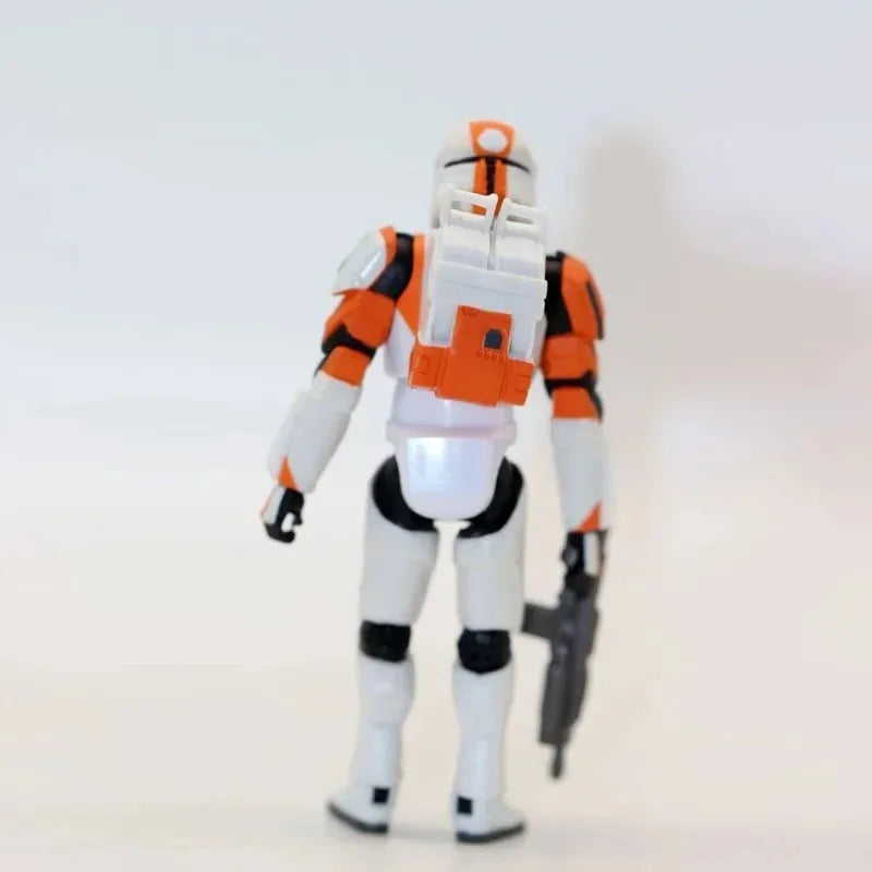 In Stock Lot SW Clone Wars Action Figure Commando Boss 3.75" Loose Anime Figure No Box Collectible Model Desktop Decoration Toys