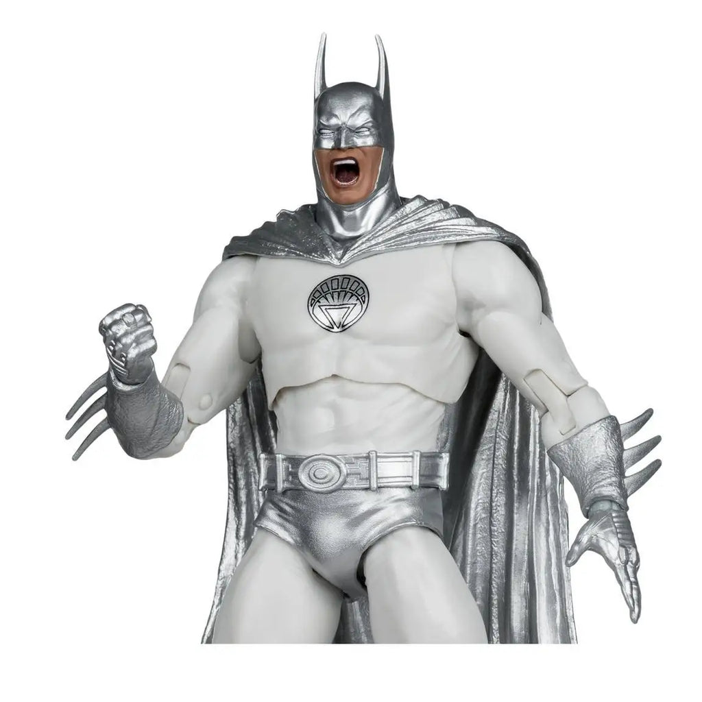 Mcfarlane Toys White Lantern Batman Brightest Day Chase 7in Action Figure Dc Multiverse Batman Model Doll Garage Kit