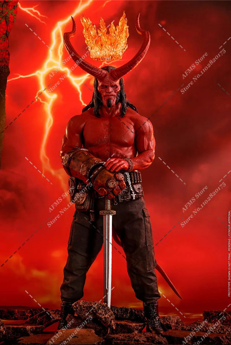 Original HOTTOYS MMS527 1/6 Scale Collectible Figure Hellboy Supernatural Investigator 12Inch Men Soldier Action Figure Model