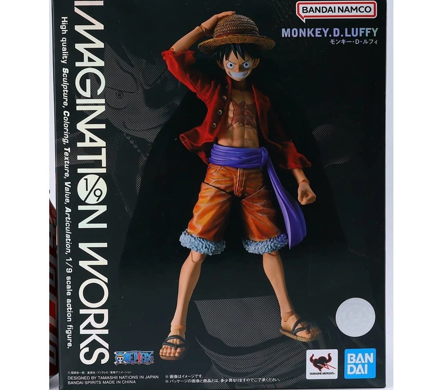 BANDAI GENUINE ORIGINAL   IMAGINATION WORKS SERIES REGULAR EDITION MUNCH D. LUFFY   Action Figure Toys For Boys Girls Kids Gift