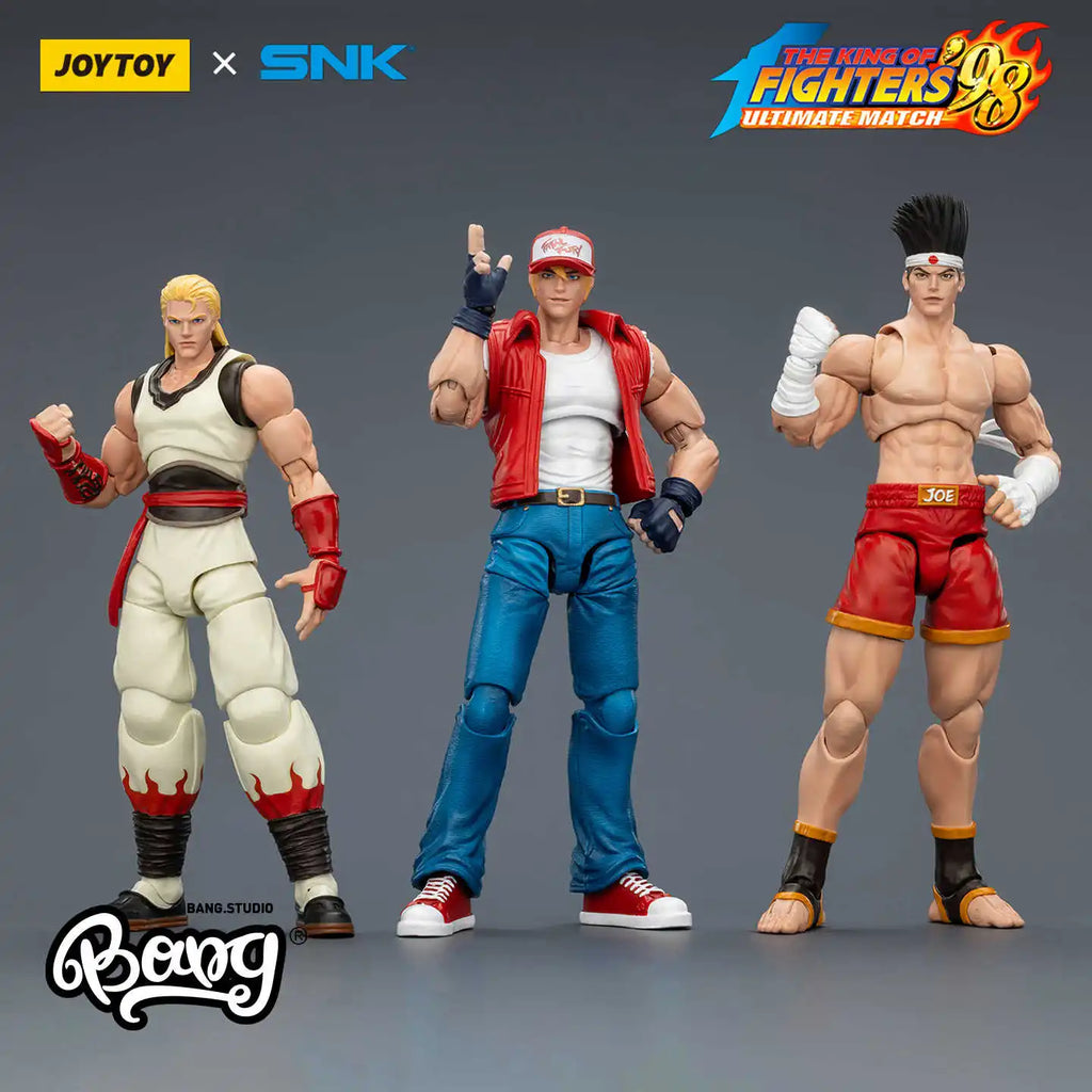 Dark Source The King of Fighters Fatal Fury Team Terry Bogard Andy Bogard Touma Action Figure 1/18 Scale New Release April 2026