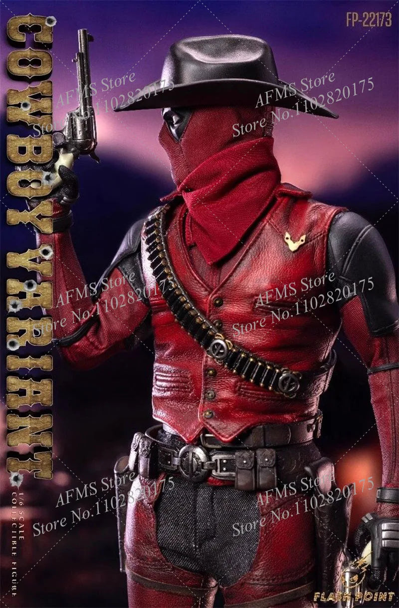 FP-22173 1/6 Scale Collectible Figure Cowboy Variant Deadpool‌ Full Set 12Inch Action Figure Men Soldier Model Toys Doll