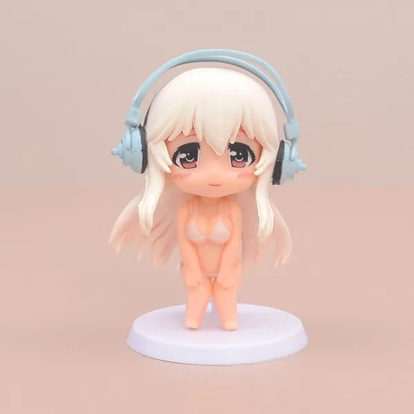 SUPER SONICO THE ANIMATION Anime Figures SUPER SONICO Kawaii Model Doll Peripherals Figures Manga Anime Action Gift Toys Game