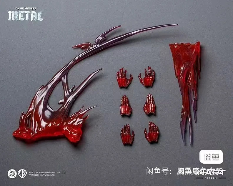 Brand New INART 1/12 Batman The Red Death Action Figure MAG-C001 Model Kit Dark Nights: Metal The Flash Bruce Wayne