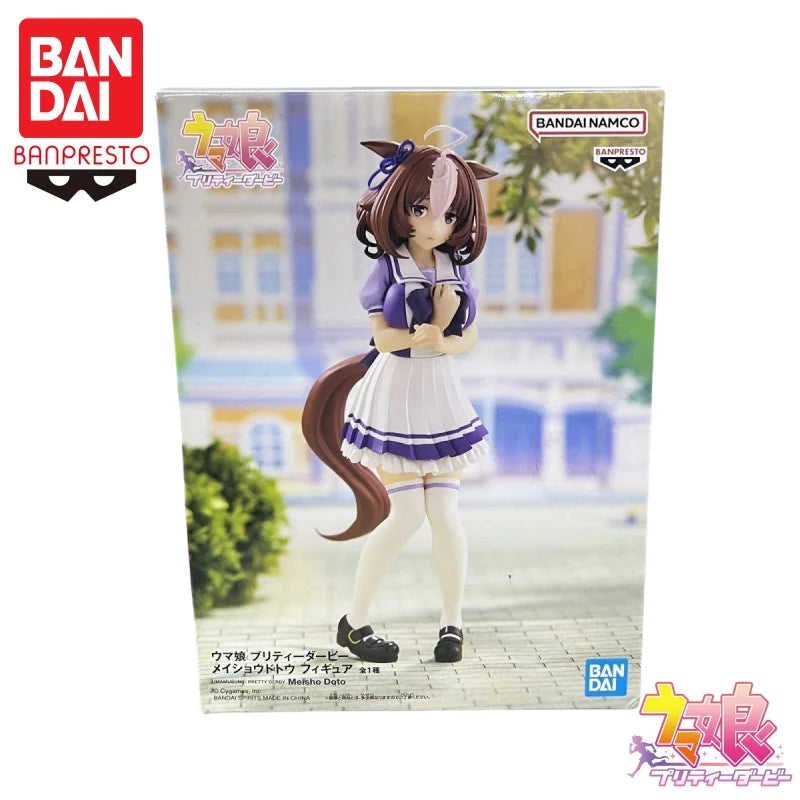 В наличност Bandai Original Banpresto Pretty Derby Meisho Doto екшън фигурка модел кукла чисто нова кутия аниме герои гараж