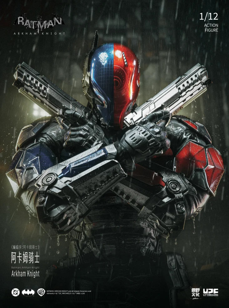 Pre-order LPZZ Encyclopedia Culture X UPFinegures 1/12 Scale Action Figure Batman: Arkham Knight - Arkham Knight Model Toy Gifts