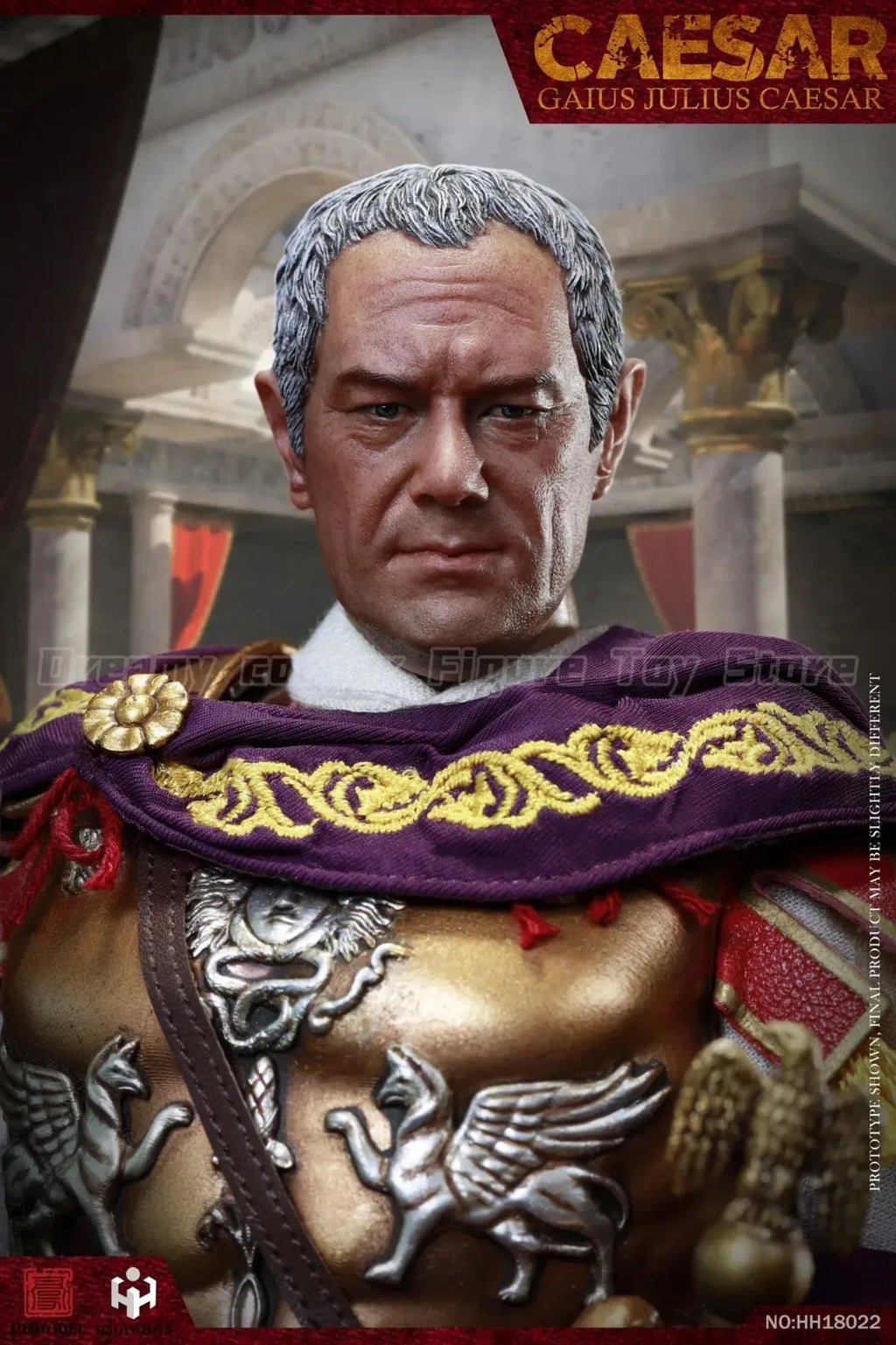 【In Stock】HHMODEL HAOYUTOYS HH18022 Imperial Legion Julius Caesar Deluxe Ver 1/6 Action Figure Toy Model Collection Ornament